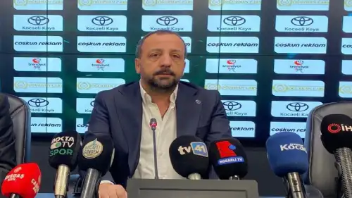 Kocaelispor'dan antrenman açıklaması ile yalanlama geldi