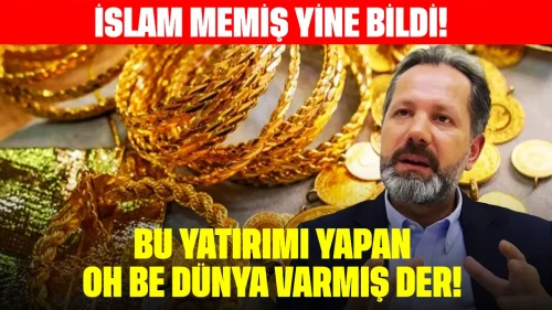 İslam Memiş yine bildi: Bu yatırımı yapan oh be dünya varmış der