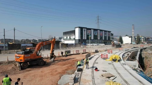 Kocaeli Alikahya Tramvay Hattı'na otopark inşa ediliyor