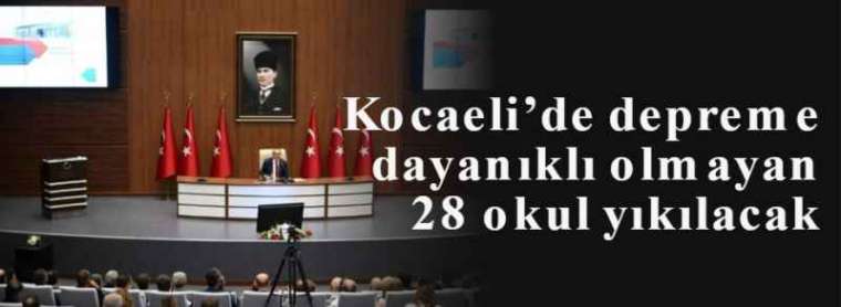 Kocaeli’de depreme dayanıklı olmayan 28 okul yıkılacak 4