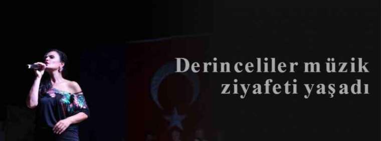 Derinceliler müzik ziyafeti yaşadı 4