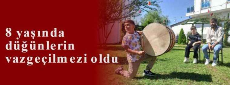 8 yaşında düğünlerin vazgeçilmezi oldu 8