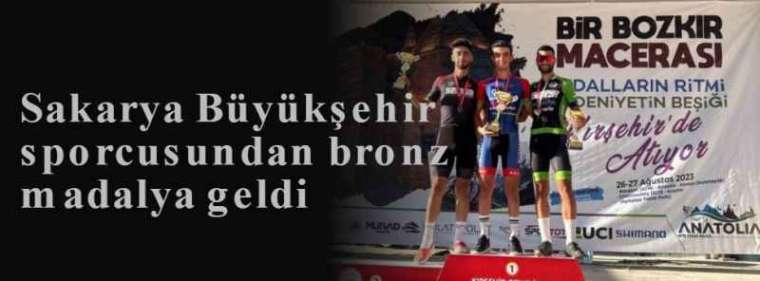 Sakarya Büyükşehir sporcusundan bronz madalya geldi 5