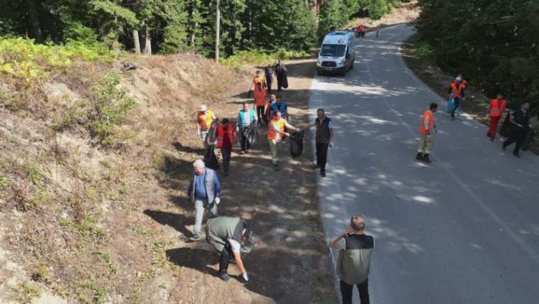 Çevreyi Temiz Tutma etkinliğinden 90 poşet çöp çıktı! 2