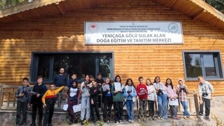 Bolu Haber: Öğrenciler Kuş Cennetinde Gözlem Yaptı 3