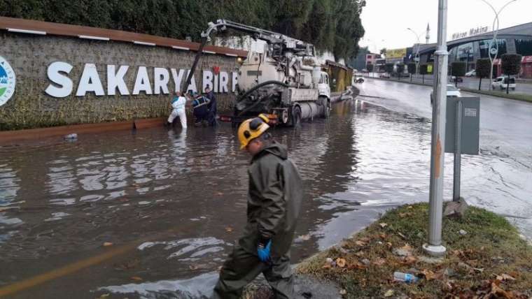 Sakarya Haber: Yağış Mesaisi Aralıksız Sürdürüyor 3