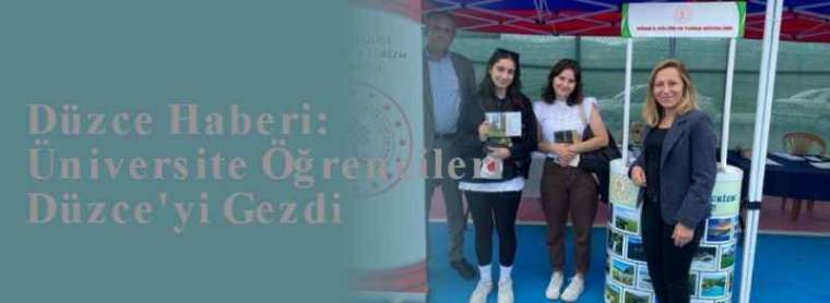 Düzce Haberi: Üniversite Öğrencileri Düzce'yi Gezdi 5