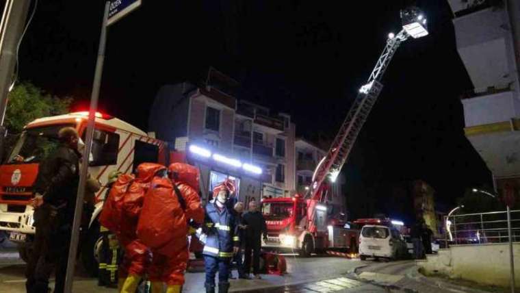 Kocaeli Haber: Kimyasal Madde Patladı, Binalar Boşaltıldı 1