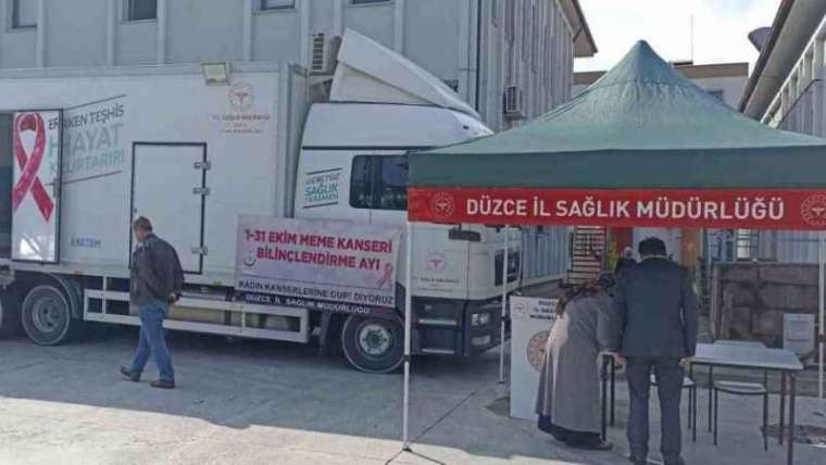 Düzce Haber: Bahçeşehir'de Vatandaşlar Sağlık Kontrolünden Geçti 1