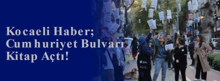 Kocaeli Haber; Cumhuriyet Bulvarı Kitap Açtı!  12