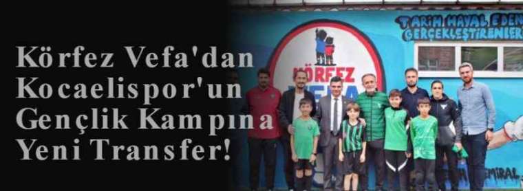 Körfez Vefa'dan Kocaelispor'un Gençlik Kampına Yeni Transfer! 2