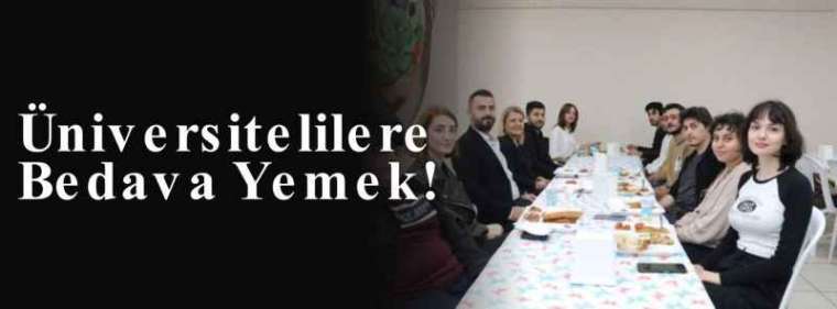 Üniversitelilere Bedava Yemek! 4