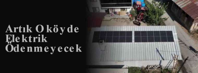 Artık O köyde Elektrik Ödenmeyecek 5