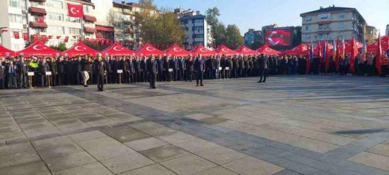 Kocaeli'de Atatürk'e Saygı Duruşu  9