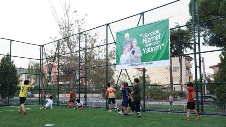 Derince'ye Yeni Bir Spor Alanı Daha Yapılıyor 1