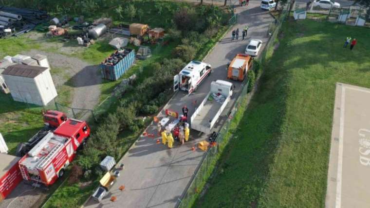 Kocaeli’de tatbikat yapıldı 3