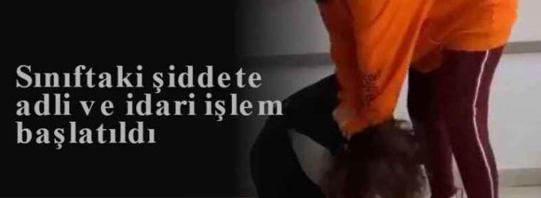 SINIFTAKİ ŞİDDETE SESSİZ KALINMADI 3