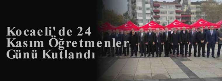 Kocaeli' de 24 Kasım Öğretmenler Günü Kutlandı 5