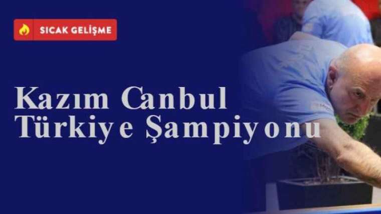 Kazım Canbul Türkiye Şampiyonu 3