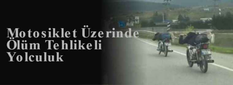 Motosiklet Üzerinde Ölüm Tehlikeli Yolculuk 4