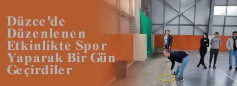 Düzce'de Düzenlenen Etkinlikte Spor Yaparak Bir Gün Geçirdiler 5