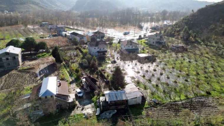 Sakarya Nehri taştı, tarım arazileri sular altında kaldı 3