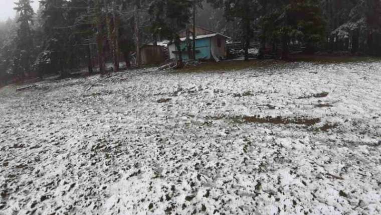 Bolu'da Kar Kalınlığı 10 Santimetreye Ulaştı 3