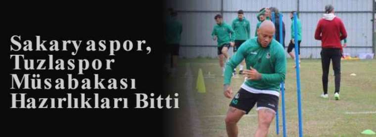 Sakaryaspor, Tuzlaspor Müsabakası Hazırlıkları Bitti 6