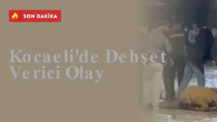 Kocaeli'de Dehşet Verici Olay 4