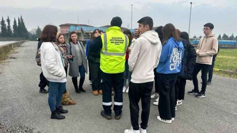 Öğrenciler Atık Suyun Yolculuğuna Şahit Oldu 3