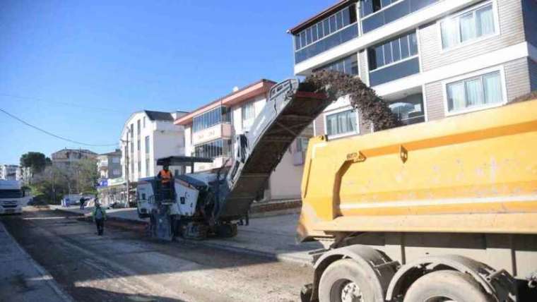 Yunus Emre Caddesi Asfalta Hazırlık Yapıyor 2