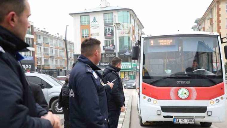 Özel Halk Otobüslerine Ve Sürücülerine Kontrol! 4