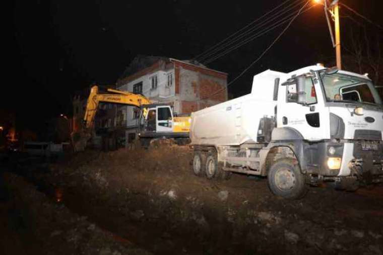 Yarım asırlık sorunun çözüldüğü Paşa’da üstyapı çalışmaları başladı 4