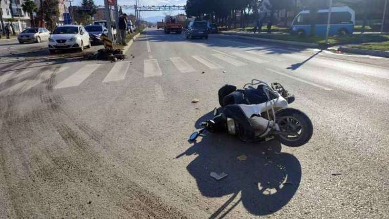 Motosiklete Çarpmamak İçin Manevra Yaptı Sonra... 7