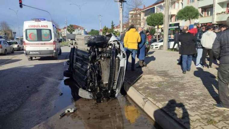 Motosiklete Çarpmamak İçin Manevra Yaptı Sonra... 10