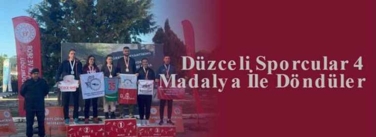 Düzceli Sporcular 4 Madalya İle Döndüler 4