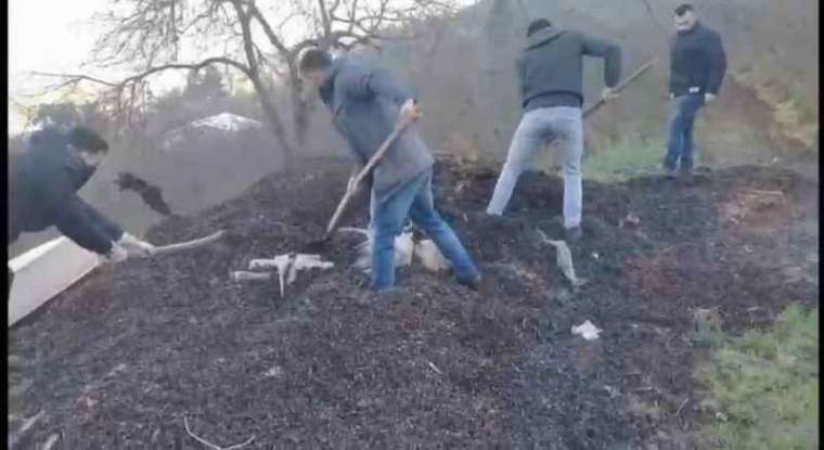 Sahte içki yapıyordu, bidonları gömdüğü yer hayrete düşürdü 1