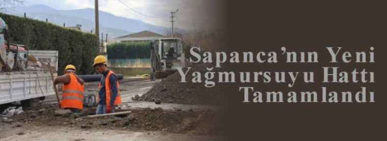 Sapanca’nın Yeni Yağmursuyu Hattı Tamamlandı 3