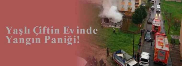 Yaşlı Çiftin Evinde Yangın Paniği! 4