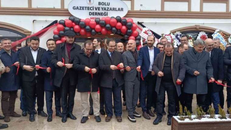 Bolu'da Gazeteci Ve Yazarlar Derneği Kuruldu 1