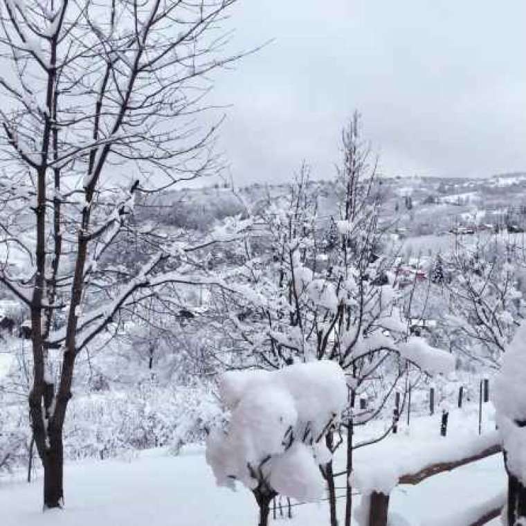 Sakarya’nın Yüksek Kesimlerine Kar İle Gelen Güzellik! 2