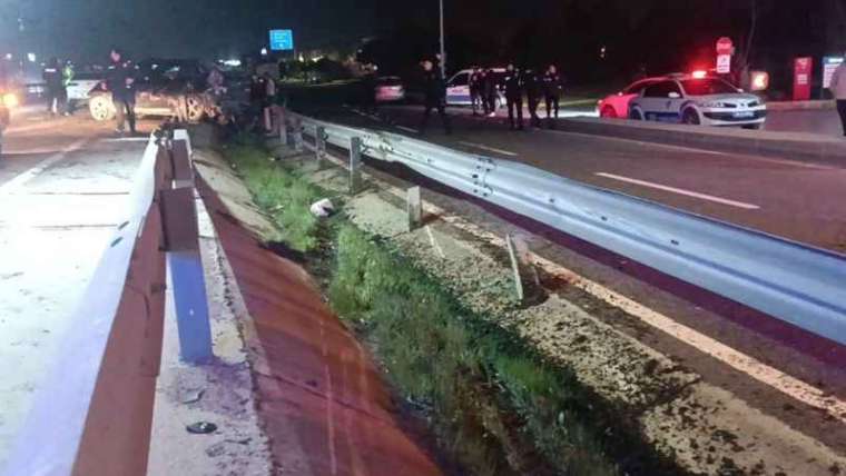 Önce Otomobille Takla Attı Sonra Olay yerinden Kaçtı 5