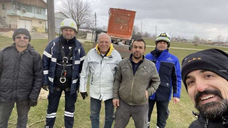 Bolu'da Leyleklere Yeni Yuvalarında 1