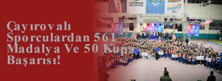 Çayırovalı Sporculardan 561 Madalya Ve 50 Kupa Başarısı! 2