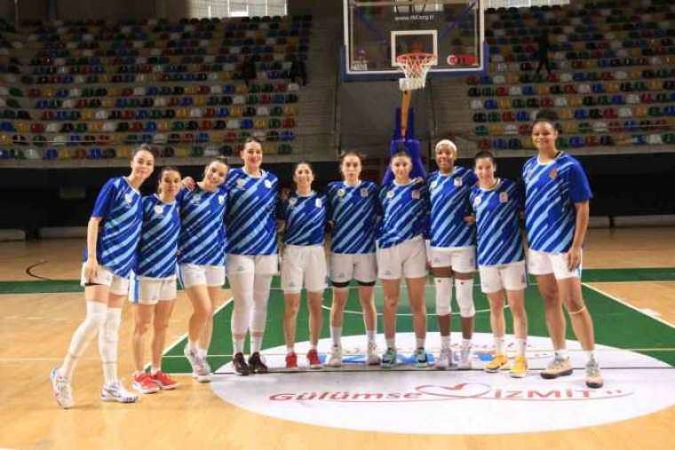 Kadınlar Basketbol Süper Ligi: İzmit Belediyespor: 131 - Hatay BŞB: 87 2