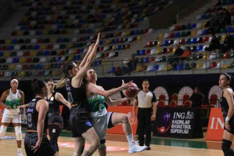 Kadınlar Basketbol Süper Ligi: İzmit Belediyespor: 131 - Hatay BŞB: 87 5