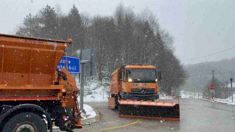 Bolu Dağı’nda Kar Yağışı Başladı! 4