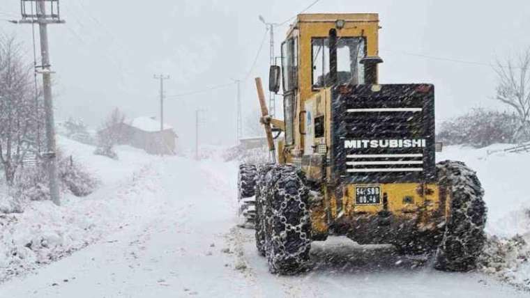 Sakarya Büyükşehir Karla Mücadele Mesaisinde! 1