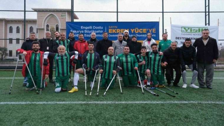 Sakarya Büyükşehir Ampute Futbol Takımı Evinde Rüzgar Gibi Esti! 2