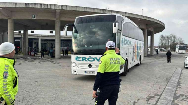 Ülke Genelinde Otobüslerde Kemer Denetimi! 2